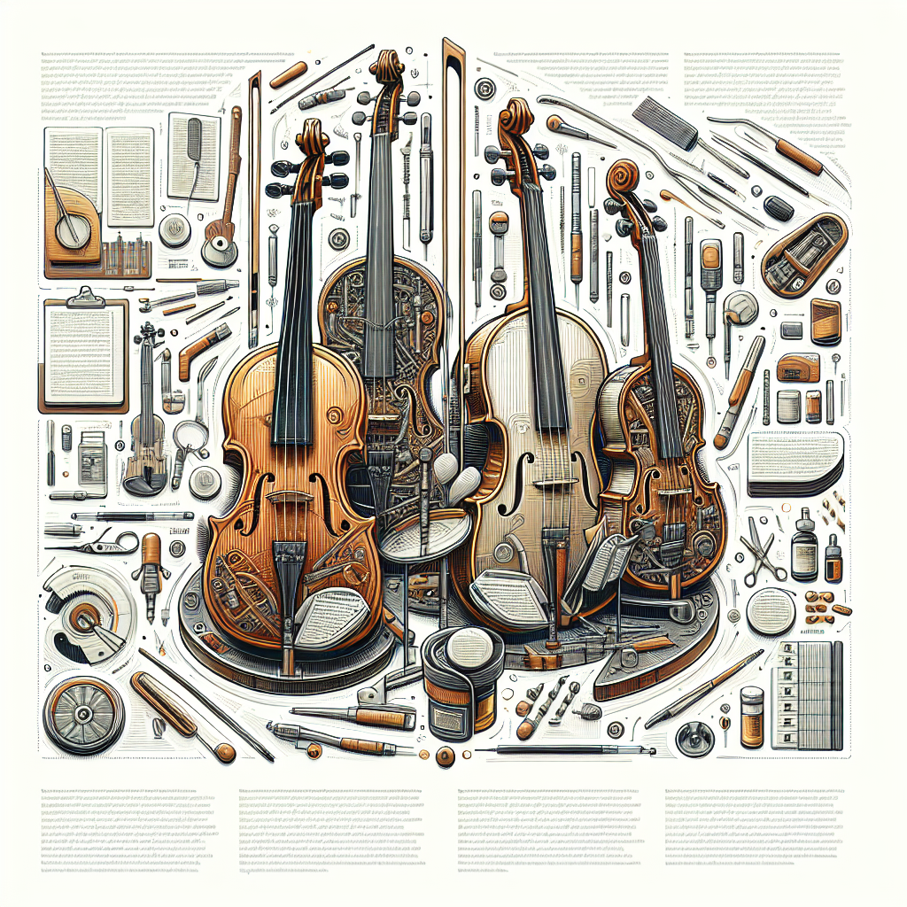 Profesjonell reparasjon strengeinstrumenter featured