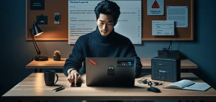 Employee approves mfa in norwegian office with backup nas and phishing alert