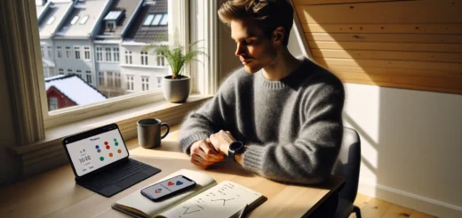 Norwegian adult using mental health app and teletherapy with wearable data at home