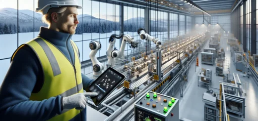 Norwegian factory operator monitors iot driven robots and energy dashboard in real time
